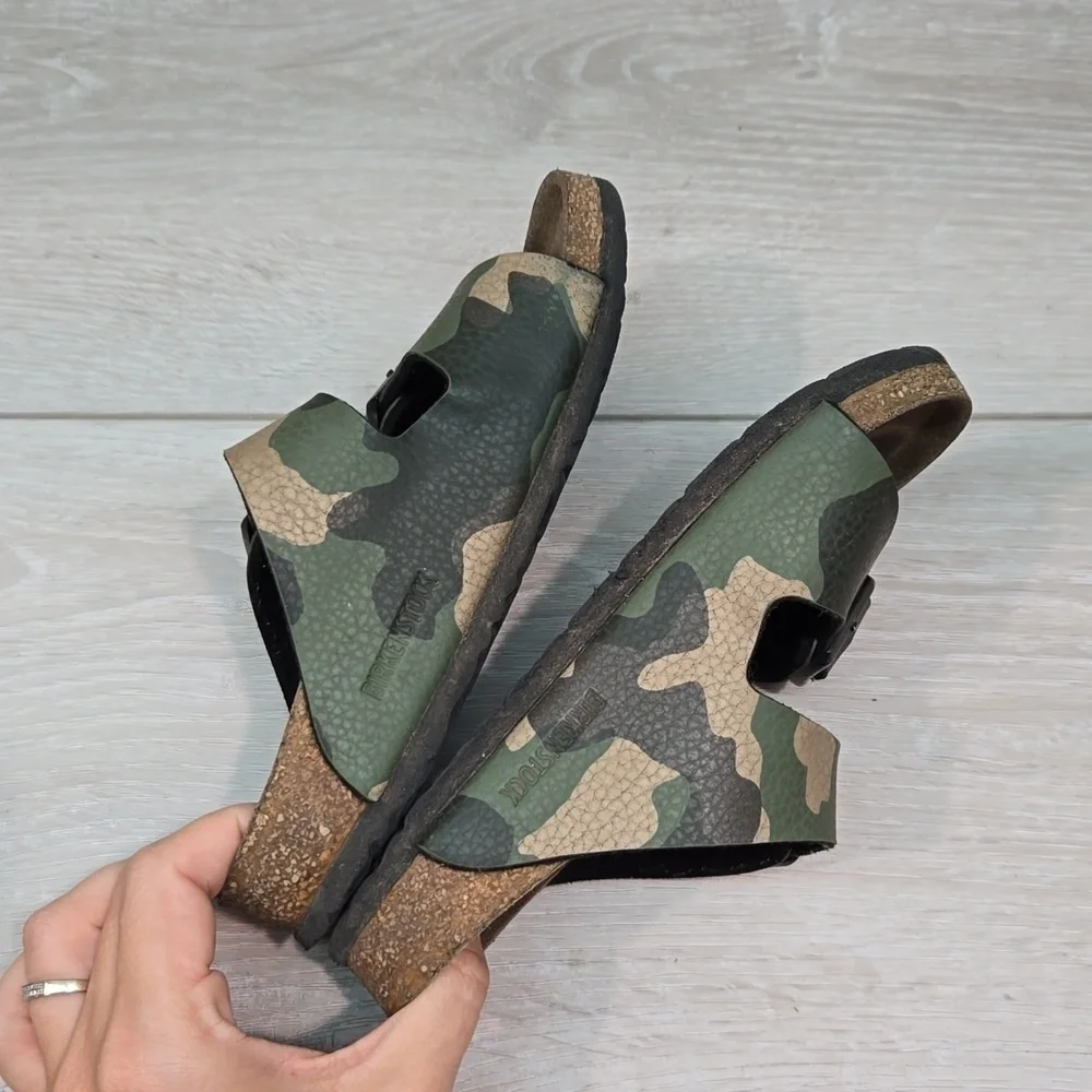 Birkenstock Kids Unisex Arizona Camo Sandals shoes sz 29/C11 Narrow